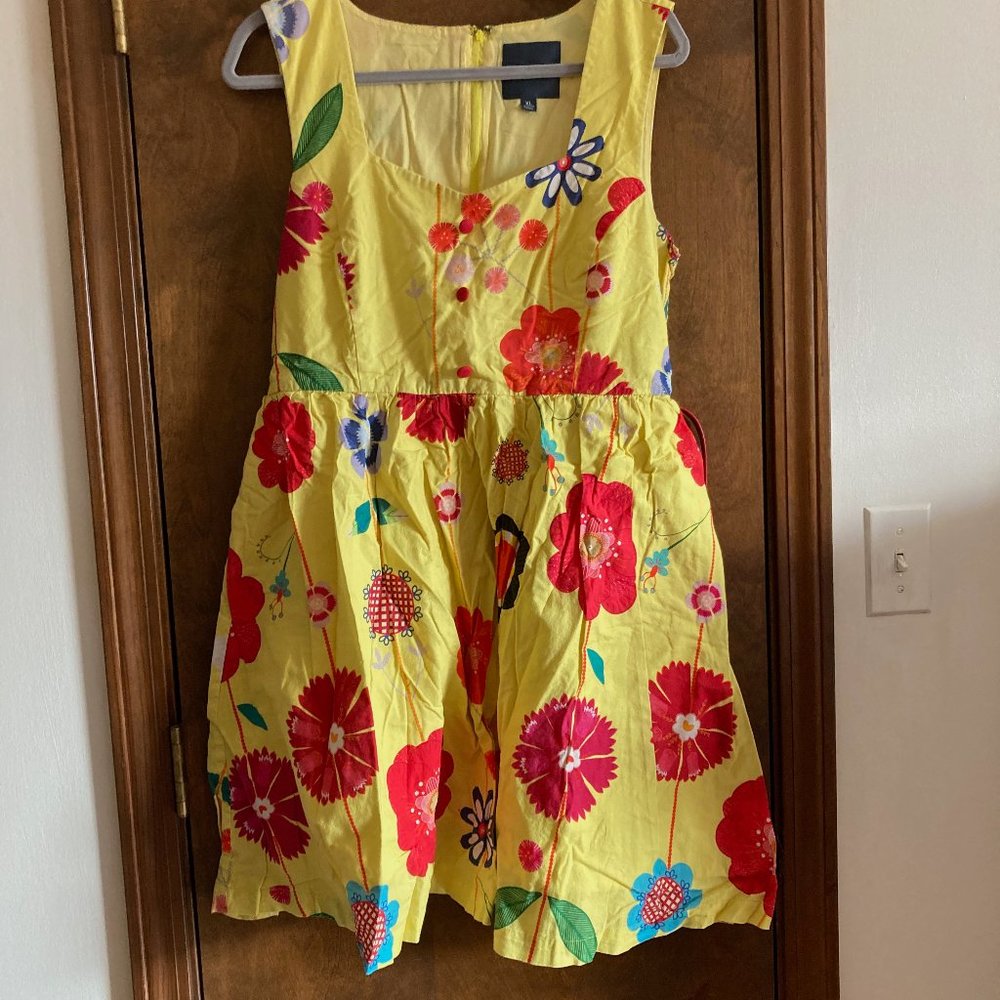 Biking Through Brussels A-Line Dress